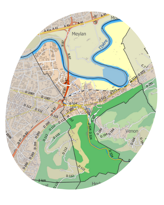 Taxi à Gières – service local vers Grenoble